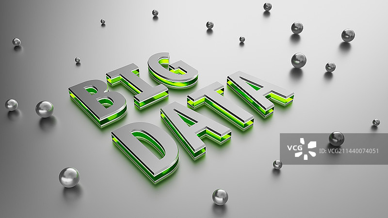 bigdata大数据文字三维渲染图片素材