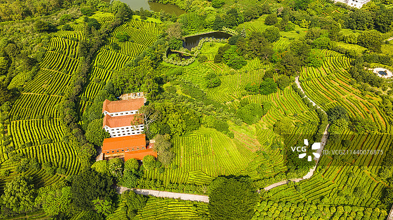 广东省梅州市雁南飞景区航拍图片素材