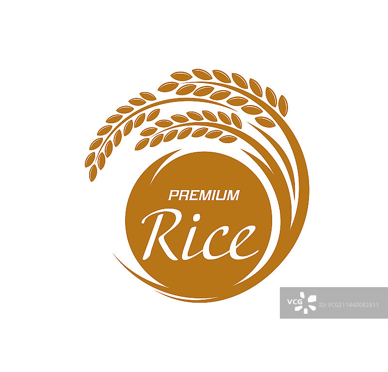 有机农业水稻图标图片素材