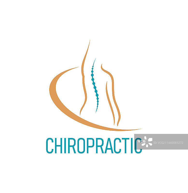 脊柱健康理疗图标图片素材