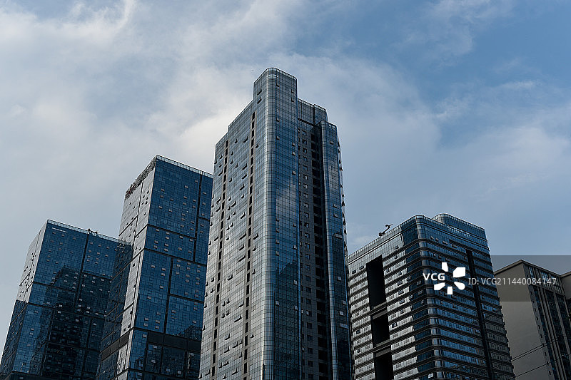 成都天府三街写字楼图片素材