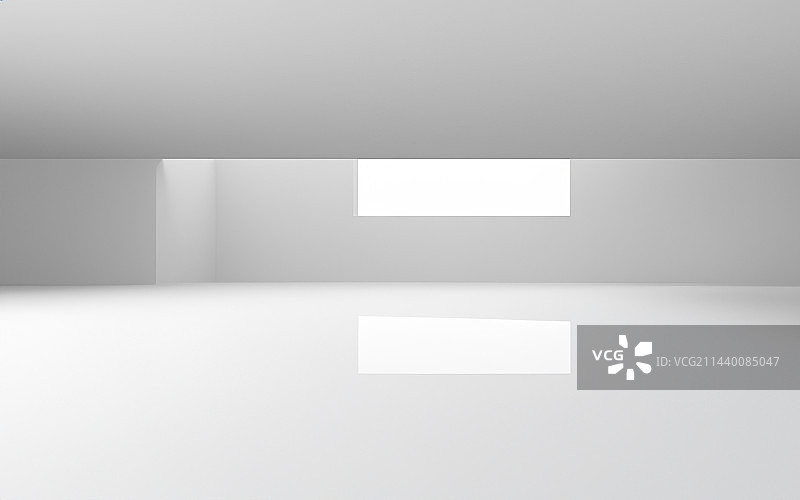 三维渲染建筑空间背景平台图片素材