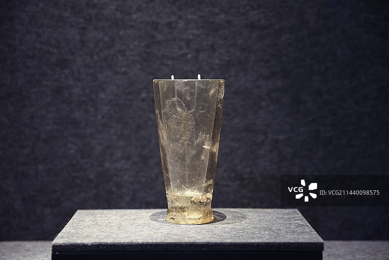 战国水晶杯 杭州博物馆藏图片素材