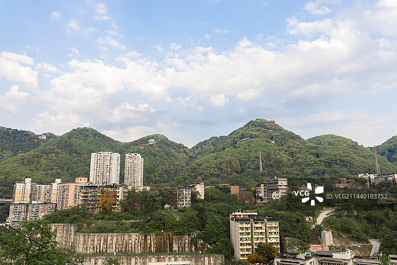 重庆南山景点：老君洞图片素材