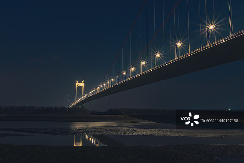 马鞍山长江大桥图片素材