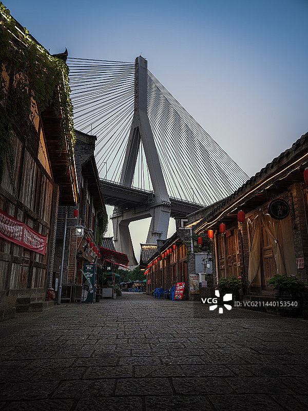 义渡古镇图片素材