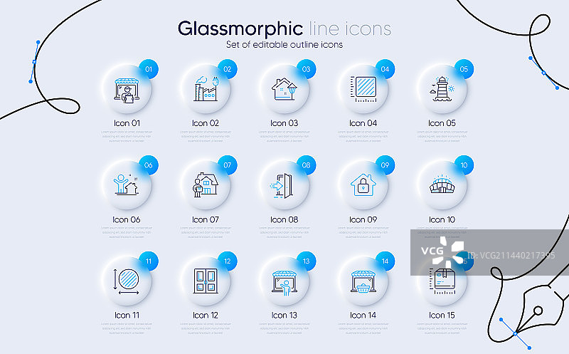 圆形灯塔和竞技场体育场素材图片素材