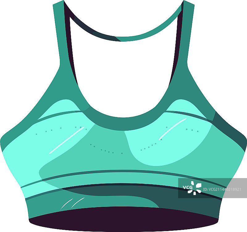 女士时尚运动文胸图片素材