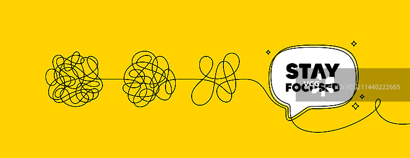 保持专注的励志语录标语图片素材