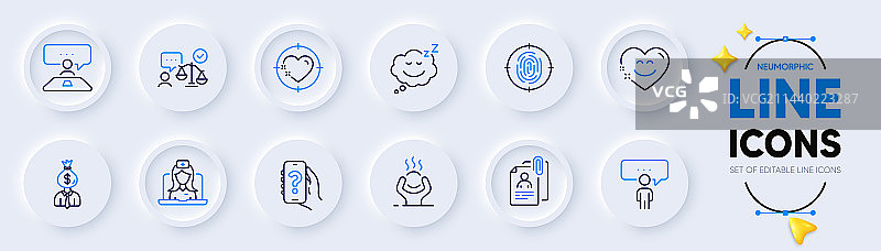 睡眠咨询业务和面试文件图片素材