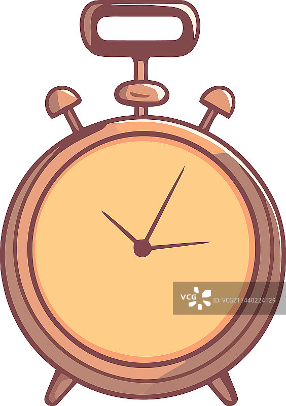 时钟表面象征截止日期临近图片素材