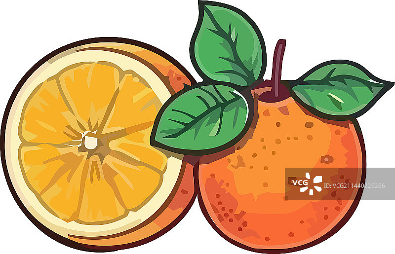 多汁的柑橘切片，健康饮食的象征图片素材