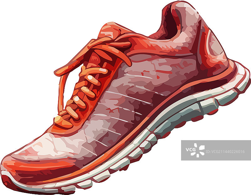 橡胶底现代运动鞋设计图片素材