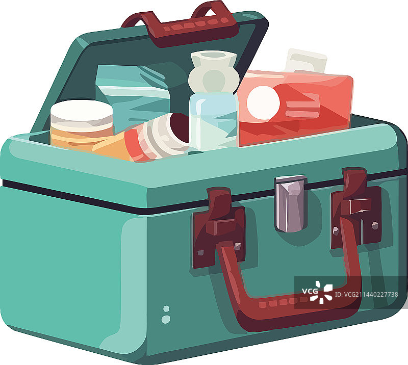 医生包里的医疗设备图片素材