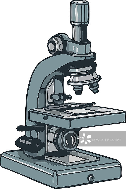 科学家用高倍显微镜分析细菌图片素材