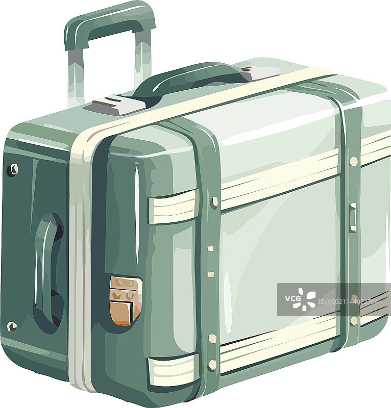 旅行探险手提箱背包护照图片素材