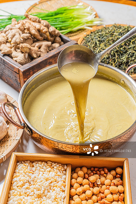 美食广西恭城油茶图片素材