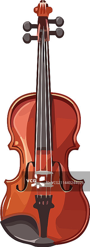 古典木制小提琴图片素材