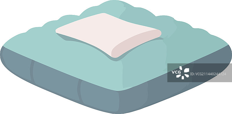 舒适方垫图片素材