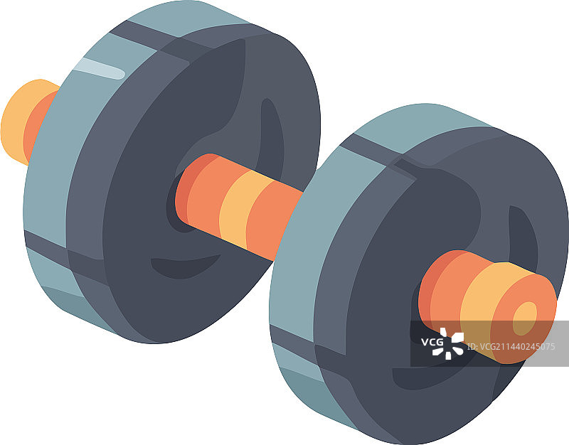 健身房运动哑铃图片素材