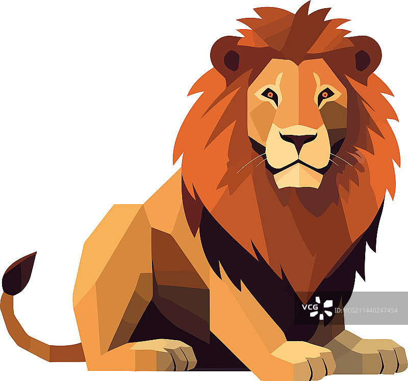 狮子面部特写图片素材