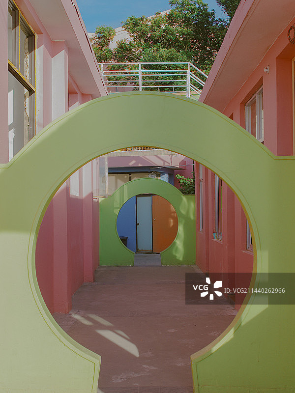 温岭石塘七彩小镇图片素材