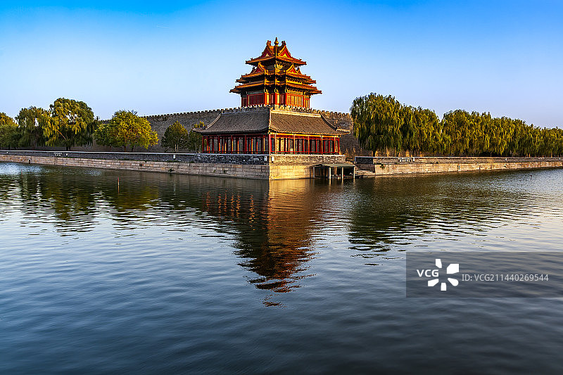 北京故宫角楼图片素材