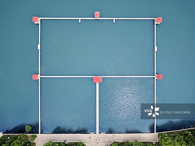 武汉东湖听涛景区听涛泳场图片素材