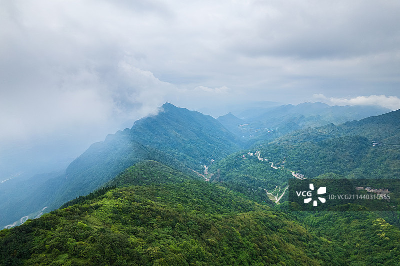 四川广安市华蓥山旅游风景区图片素材