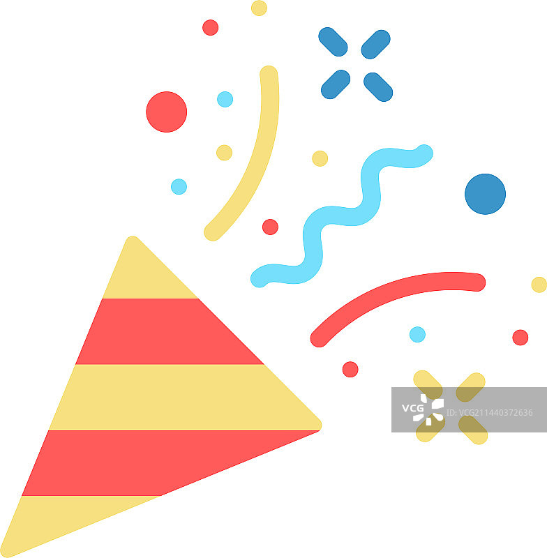 派对礼炮图标图片素材