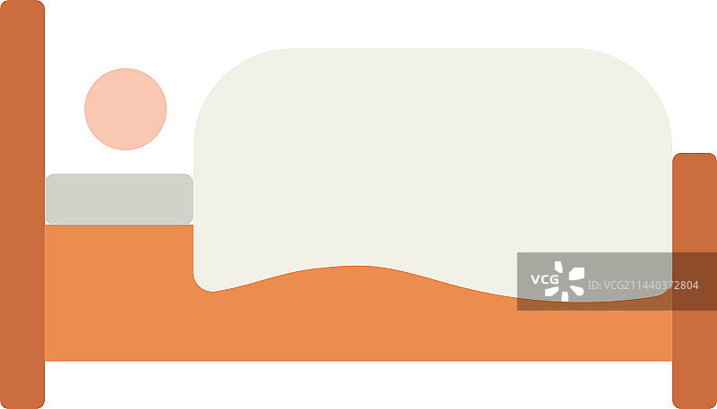 适合的床上人物图标图片素材