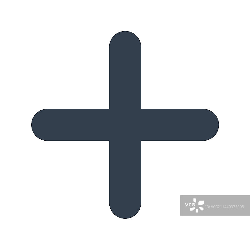 适用于移动应用程序的加号图标图像图片素材