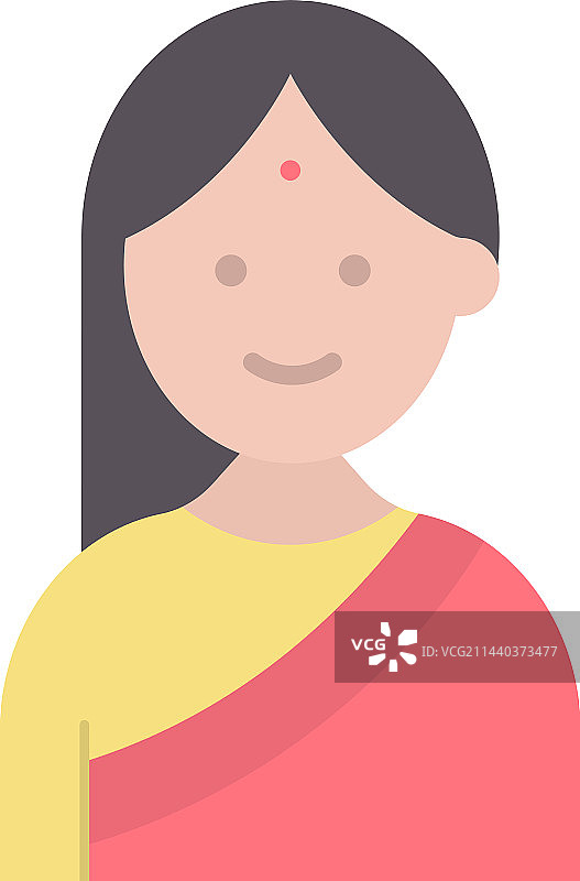 适用于移动应用的纱丽图标图像图片素材