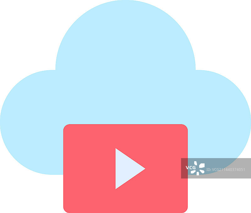 适用于云图标图像的视频图片素材