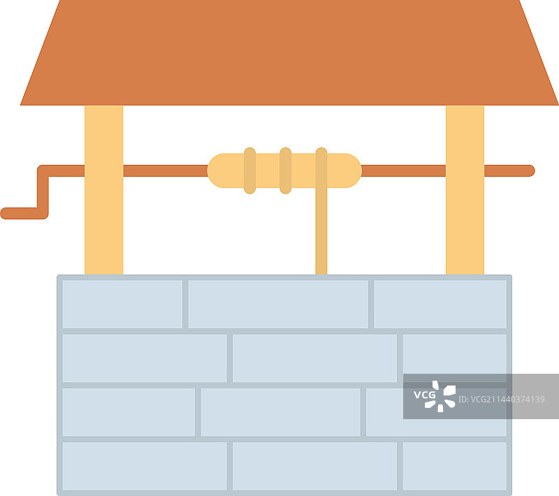 适用于移动端的水井图标图片素材