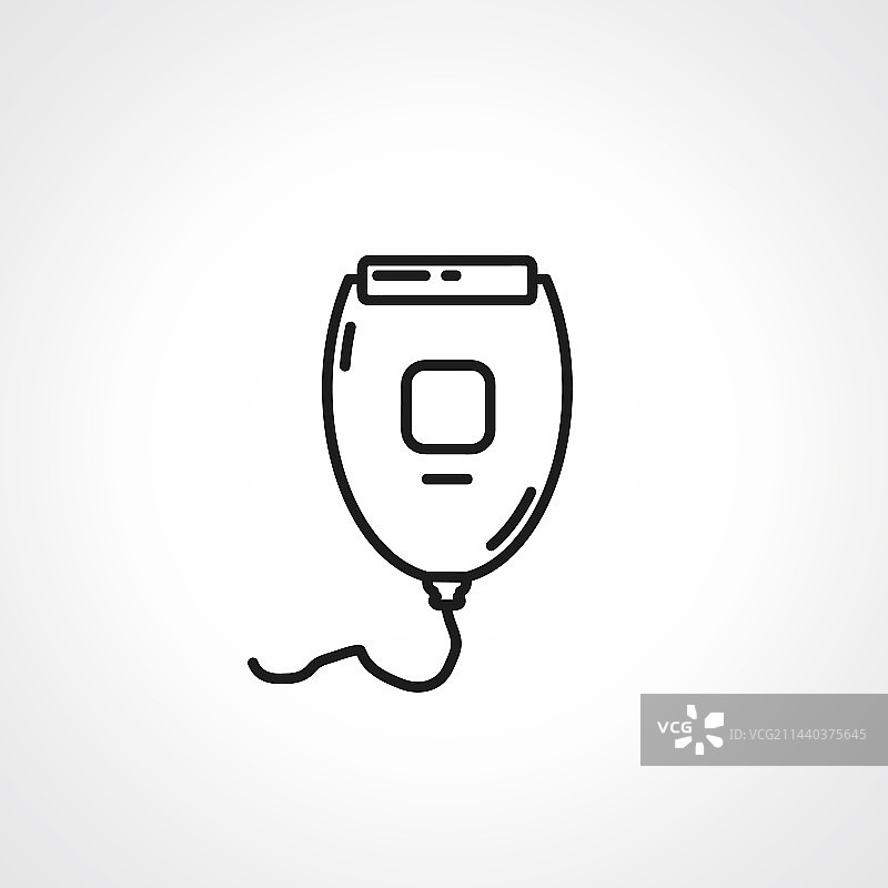 理发器线性图标理发器轮廓图片素材