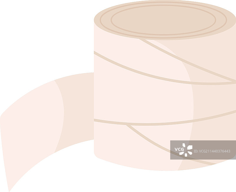绷带卷图片素材