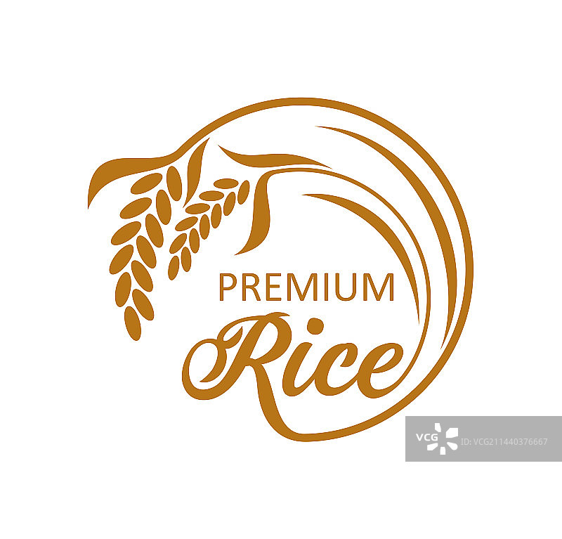 有机稻田产品图标或符号图片素材