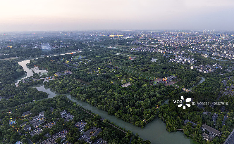 扬州宋夹城体育公园图片素材