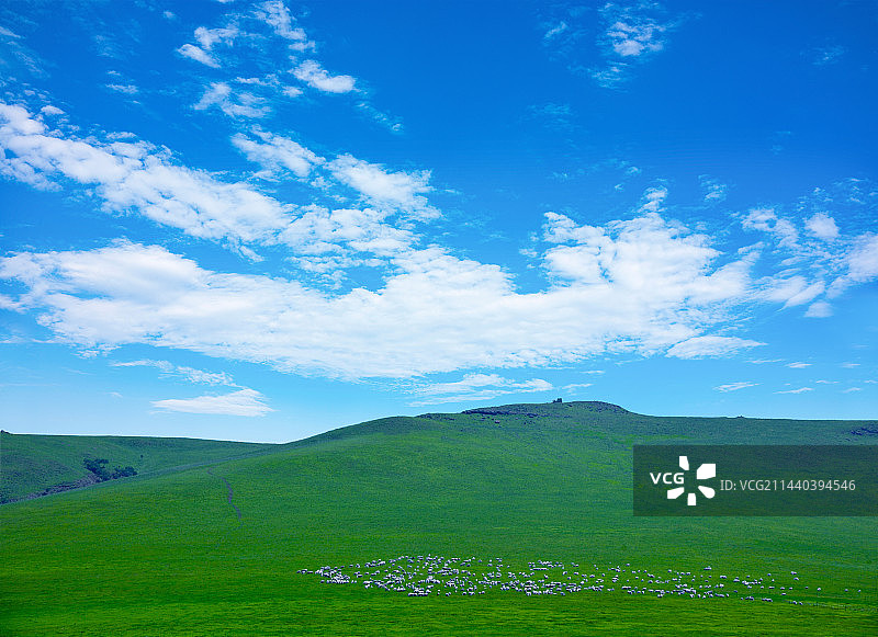 内蒙古科尔沁右翼前旗草原图片素材