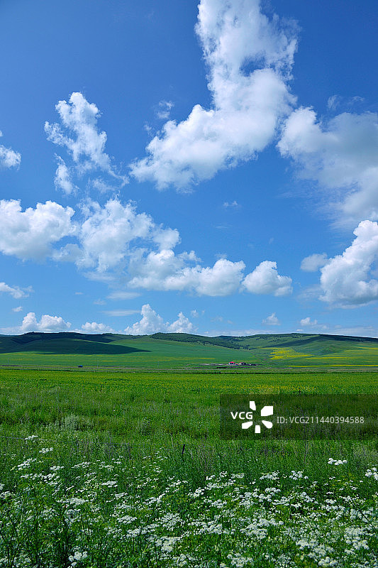 内蒙古科尔沁右翼前旗草原图片素材