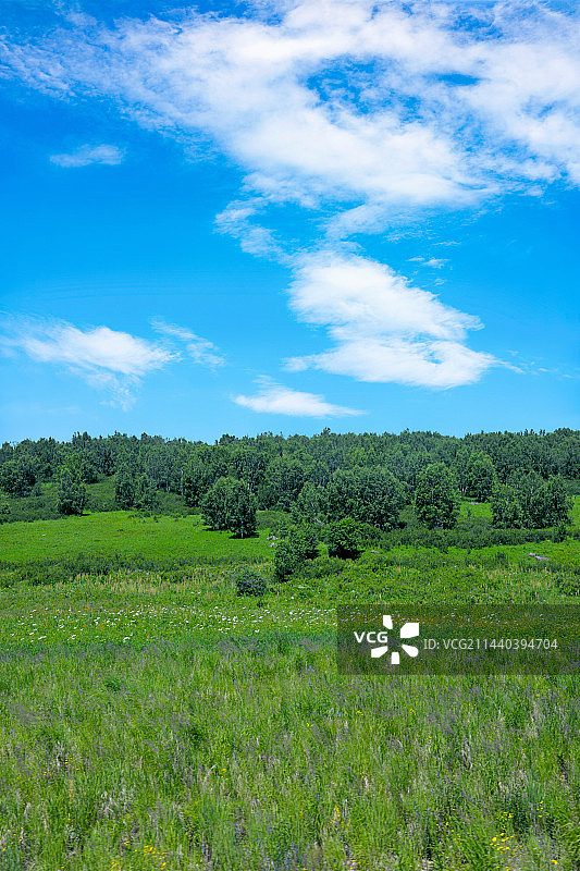 内蒙古科尔沁右翼前旗草原图片素材