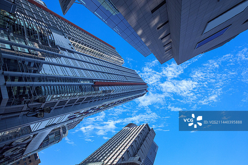 重庆市渝中区解放碑商业区的群楼图片素材