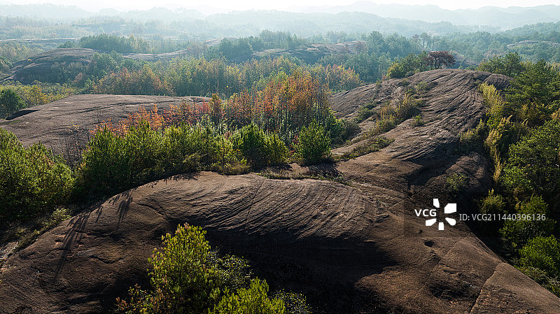 丹霞地貌图片素材