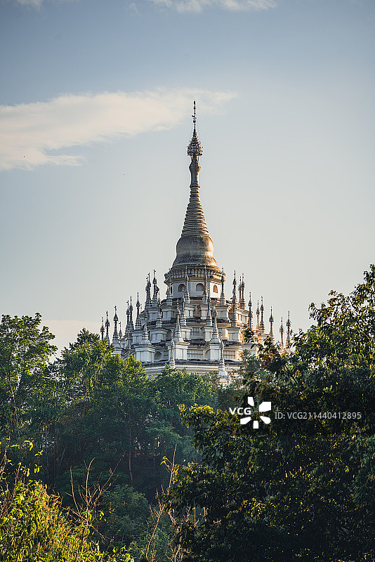 云南芒市银塔图片素材