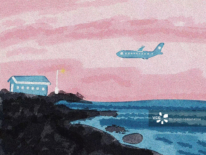 海滨城市自然旅行风景图片素材