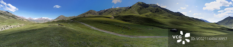 肃南裕固族自治县风光图片素材