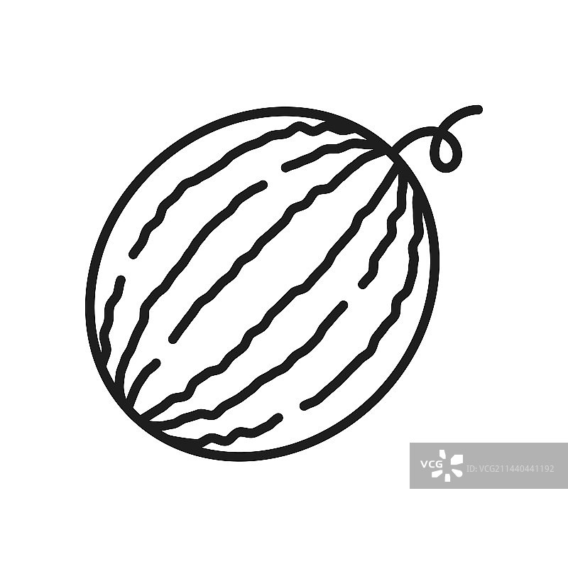 条纹西瓜健康有机食品甜点图片素材