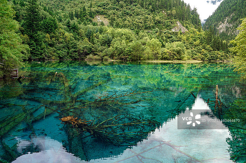 四川九寨沟风光图片素材