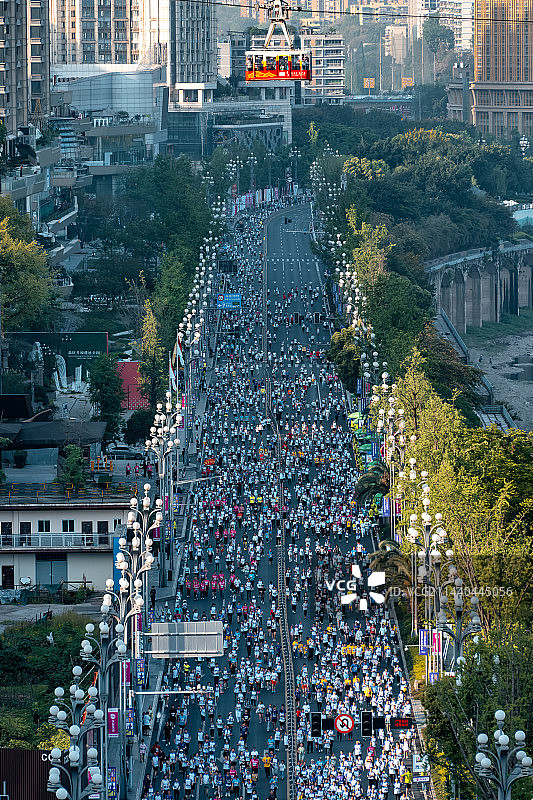 重庆马拉松赛图片素材